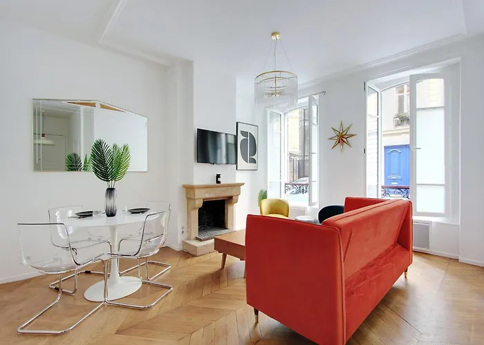 1 Bdr 2 P - Parc Monceau Апартаменты Париж